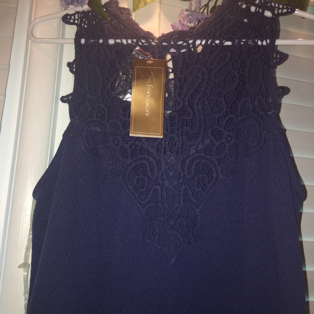 Navy blue dress